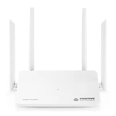 Smart Roteador Mesh Gigabit Ethernet Positivo Casa Inteligente, Wi-Fi