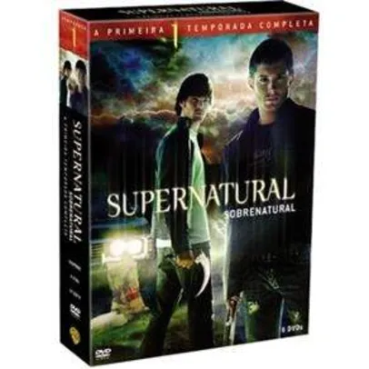 [CASAS BAHIA] DVD - Box Supernatural: Sobrenatural: 1ª Temporada - 6 Discos - R$20