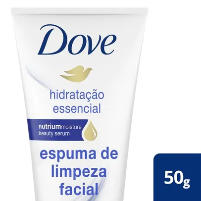 Espuma de Limpeza Facial Dove Hidratação Essencial 50g | R$6