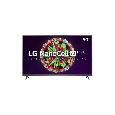 Smart TV LG 50" 4K NanoCell 50NANO79SND | R$ 2.517
