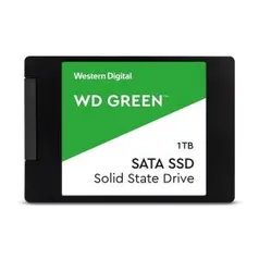 SSD WD Green 1TB SATA Leitura 545MB/s Gravação 430MB/s - R$613