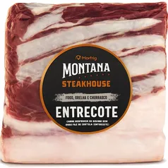 Carne Bovina Resfriada Entrecote Montana Steakhouse Vácuo 1,2kg