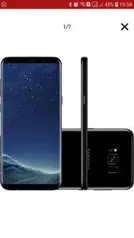 [Cartão Americanas] Smartphone Samsung Galaxy S8+ Dual Chip Android 7.0 Tela 6.2" Octa-Core 2.3 GHz 64GB Câmera 12MP - Preto - R$2149