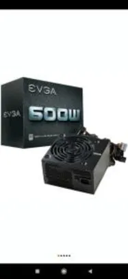 Fonte EVGA 600W 80 Plus White - 100-W1-0600-K | R$299