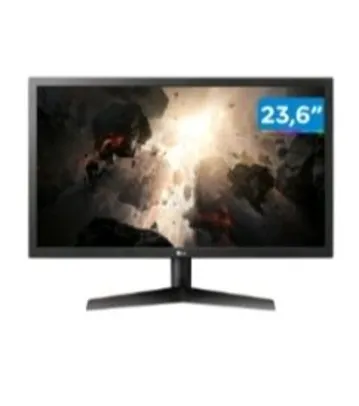 (Cliente Ouro) Monitor Gamer LG 24” LED Full HD - HDMI 144Hz 1ms | R$1082