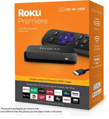 [INTERNACIONAL] Roku Premiere 4K Reprodutor de mídia de streaming | R$ 189