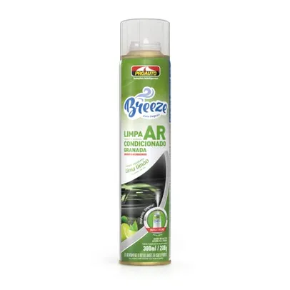 [3 Unidades] Limpa Ar Condicionado Breeze Cool Fresh Proauto 300 Ml