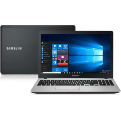 Notebook Samsung Intel Core i7 8GB 1TB Expert X50 15.6” Windows 10 Placa de Video por R$ 2900