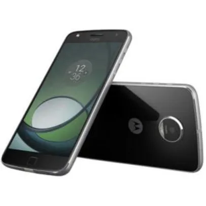 Smartphone Motorola Moto Z Play 32GB 4G Dual Sim Tela 5.5' Câm.16MP+5MP - R$1230