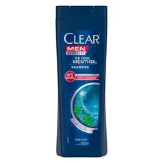 [Rec] Clear Men Ice Cool Menthol Shampoo Anticaspa, 400ml