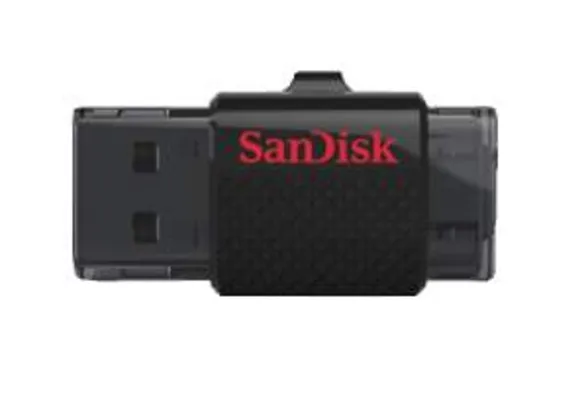 [Saraiva] Pen Drive Sandisk Dual Drive 64Gb Para Smartphones e Tablets Android  por R$ 104