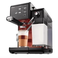 Cafeteira Expresso Oster PrimaLatte II 6701B Automática 19 Bar de Pressão - Preto/Vermelho | R$991