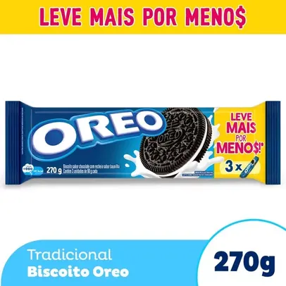 Biscoito Recheado Oreo Original Multipack 270g