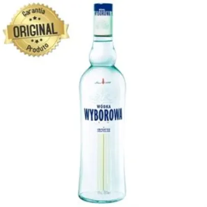 Vodka Wyborowa 1 Litro - R$ 45