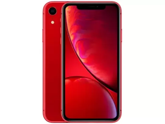 (APP + Magalu Pay) iPhone XR Apple 64GB (PRODUCT)RED 6,1” 12MP iOS