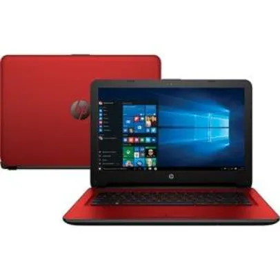 [Americanas] Notebook HP 14-ac105br Dual Core 4GB 500GB LED 14" - R$1583
