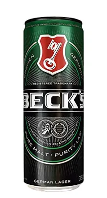 Cerveja Beck's, Lata Sleek, 350ml 1un