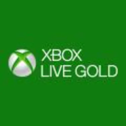 [Somente alguns usuários] Xbox Live Gold 12 Meses R$90