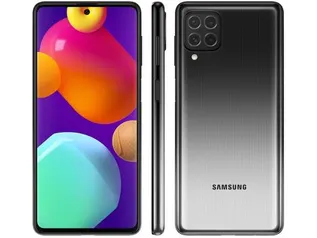 Samsung Galaxy M62- Preto - 128GB [MAGALUPAY + CUPOM + CLIENTE OURO] 