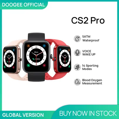Smart Watch DOOGEE CS2 Pro | R$187