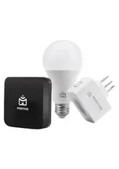 Kit Positivo Casa Inteligente (1 Smart Controle Universal + 1 Smart Lâmpada Wi-Fi + 1 Smart Plug Wi-Fi) | R$ 269