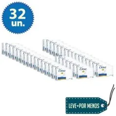 Leve Mais Pague Menos: 32 Sabonetes em Barra Dove Original 90g