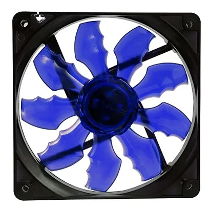 Cooler Fan 4 Leds 120 x 25 mm Sleeve OEX Game F10 Azul