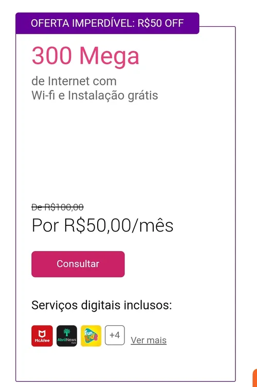 Imagen na descrição da promoção