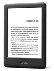 KINDLE 10ª GERAÇÃO AMAZON TELA 6” 4GB WI-FI - LUZ EMBUTIDA PRETO | R$255