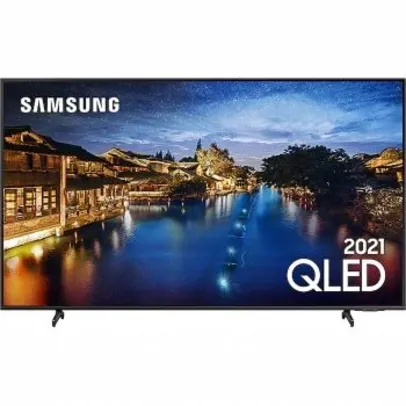 Smart TV QLED 55" 4K Samsung 55Q60A 3 HDMI 2 USB Wi-Fi ( MODELO 2021 )
