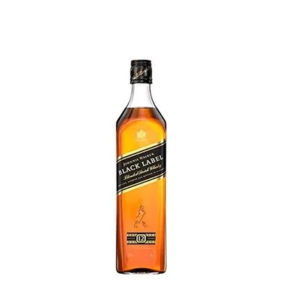 Whisky Johnnie Walker Black Label 12 anos, 750ml, a embalagem pode variar