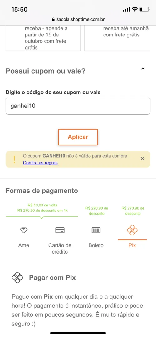 Imagen na descrição da promoção