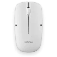 Mouse Sem Fio 2.4GHZ USB Branco - MO286