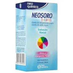 Neosoro Solução Nasal Infantil 30 ml | R$ 5