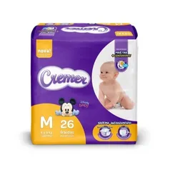 Fraldas Cremer Disney Baby M - 26 Unidades - Cremer