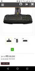 [Bug] KIT GAMER TECH FURY 1 - GORILA GAMER - R$30