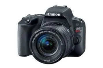 Câmera Canon Sl2 em 1x no cartão por 1899 ou em 8x no cartão por 2106 no aplicativo das lojas americanas.