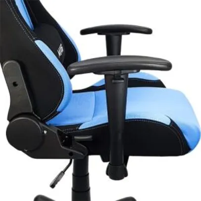 Cadeira Gamer MX6 Giratória Azul com Preto - 1x Cartão sub