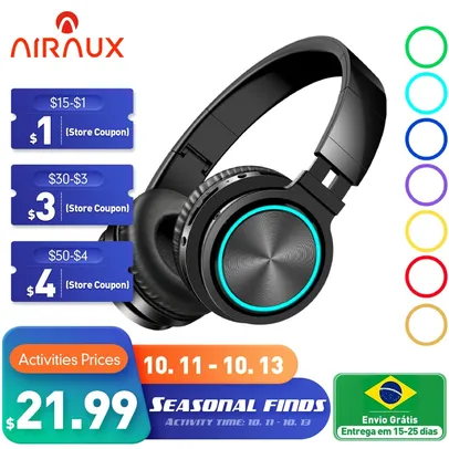 BlitzWolf AIRAUX ER1 Bluetooth compatible Wireless Headphones HiFi