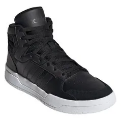 Tênis Couro Adidas Entrap Mid Masculino - Preto e Cinza | R$159