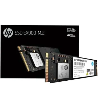 (APP) SSD HP EX900, 1 TB, M.2, PCIe NVMe, Leitura: 2150Mb/s e Gravação: 1815Mb/s - 5XM46AA#ABC