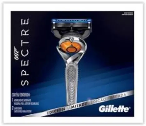 [Sou Barato] Kit Edição Limitada 007 Gillette Fusion Proglide com Tecnologia Flexbal por R$ 30