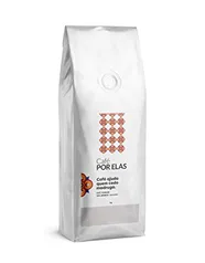 Café ajuda quem cedo madruga  - em grãos - 1kg - por Café por Elas