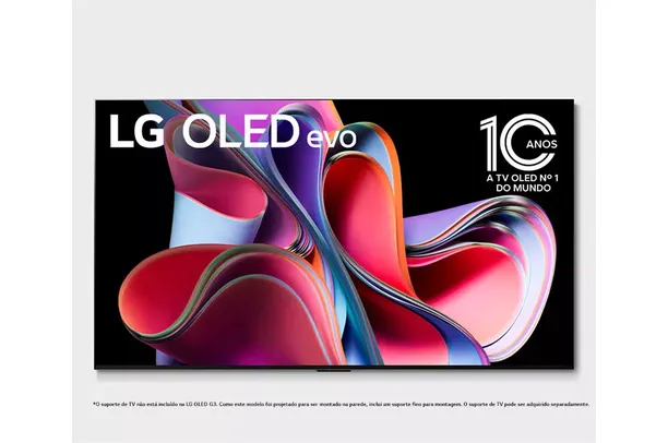 Smart TV LG OLED evo G3 55 4K 120Hz G-Sync FreeSync 4x HDMI 2.1 