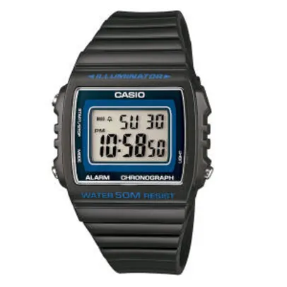 Relógio Casio Masculino Cinza Escuro Digital W-215H-8AVDF R$112