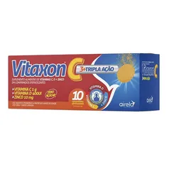 Vitaxon C Tripla Ação Laranja 10 Comprimidos Efervescentes