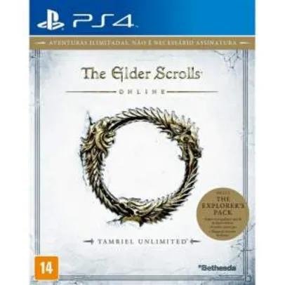 [Shoptime] Jogo The Elder Scrolls Online: Tamriel Unlimited - Ps4 por R$ 80