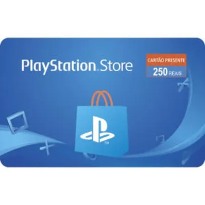 Gift Card Digital Playstation Store de R$ 250