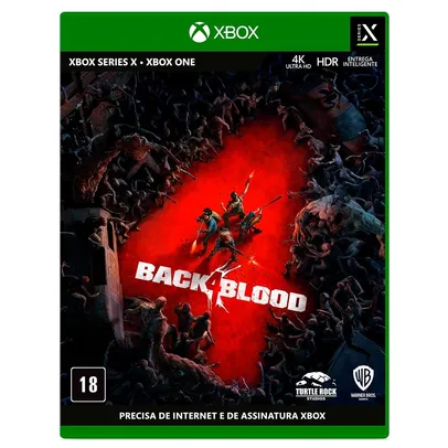 Jogo Back 4 Blood BR, Xbox O/X
