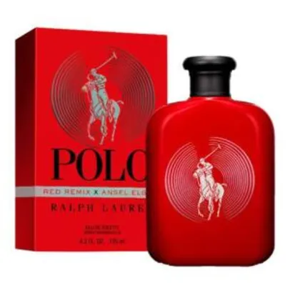 Perfume Masculino Red Remix Ansel Elgort Ralph Lauren EDT 125ml | R$226